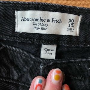 Abercrombie The skinny high rise jeans